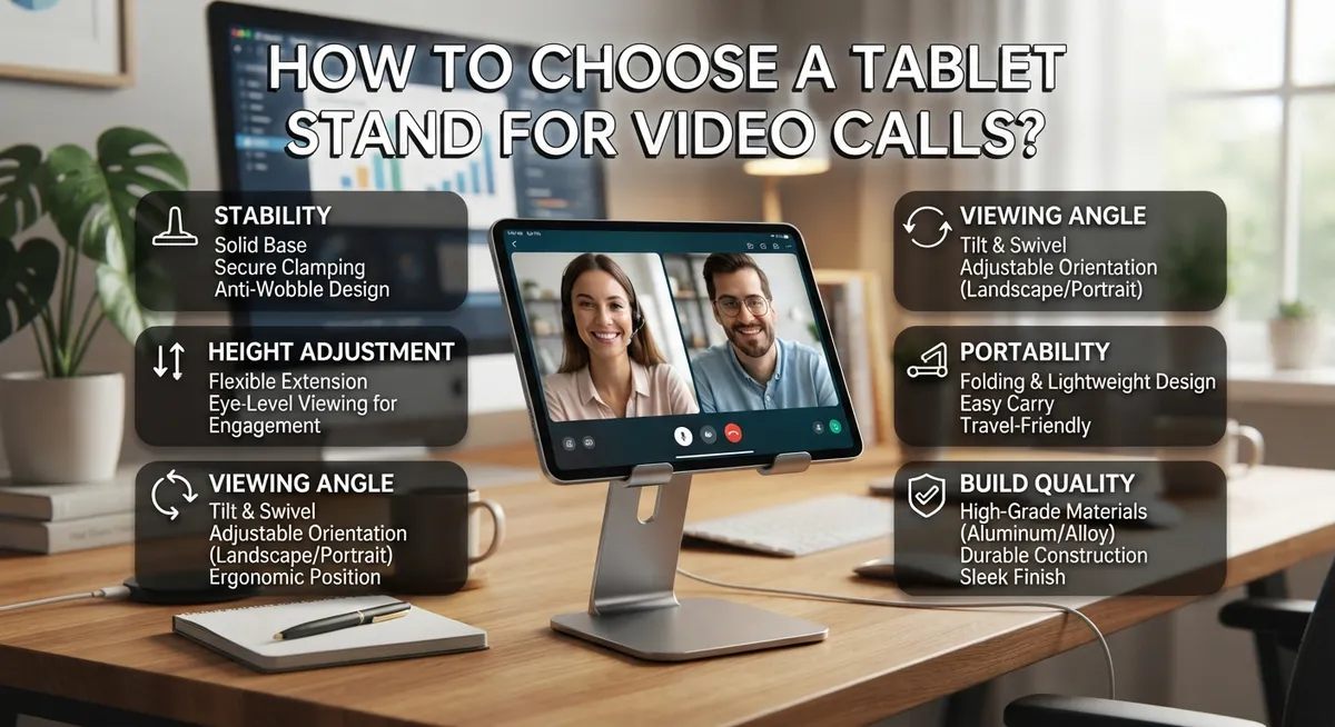 How to Choose a Tablet Stand for Video Calls?